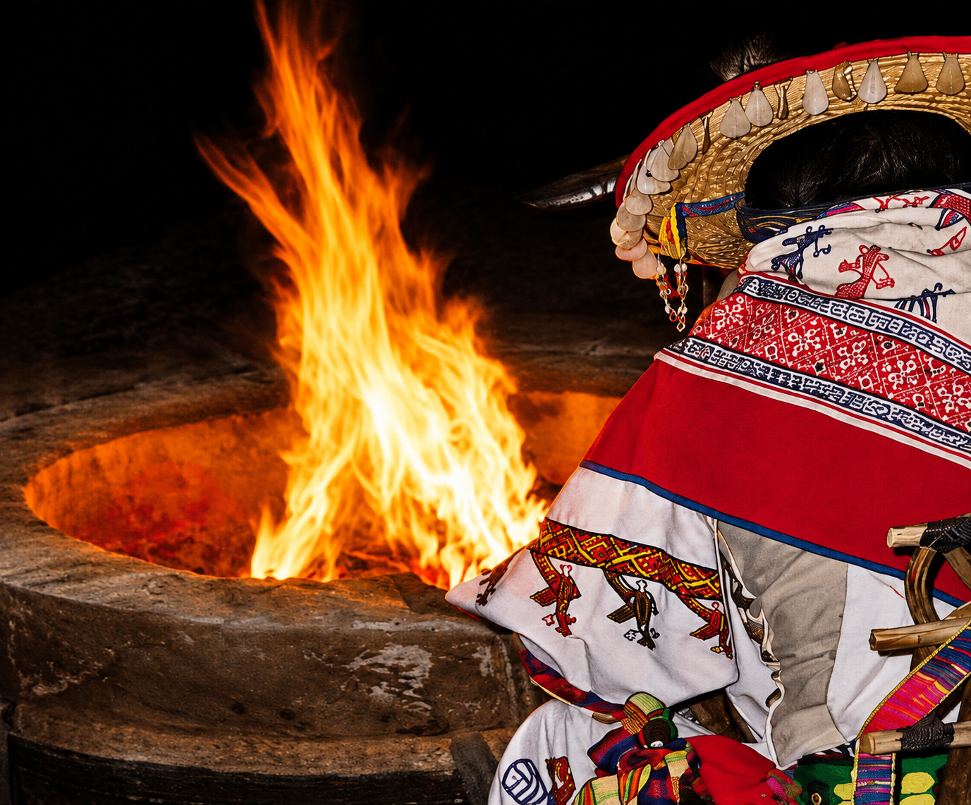 Sacred fire ceremony